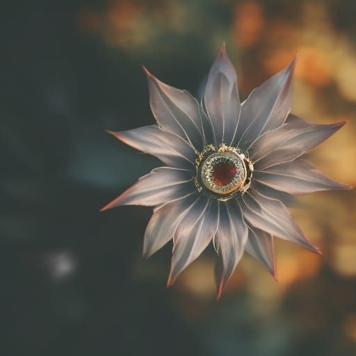 3D Flower in Southern Swedish Landscape