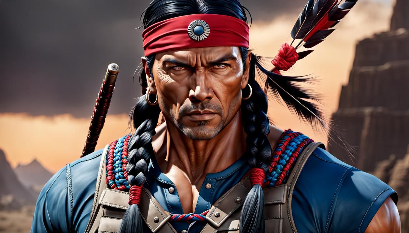 G.I. Joe Spirit - Native American Warrior