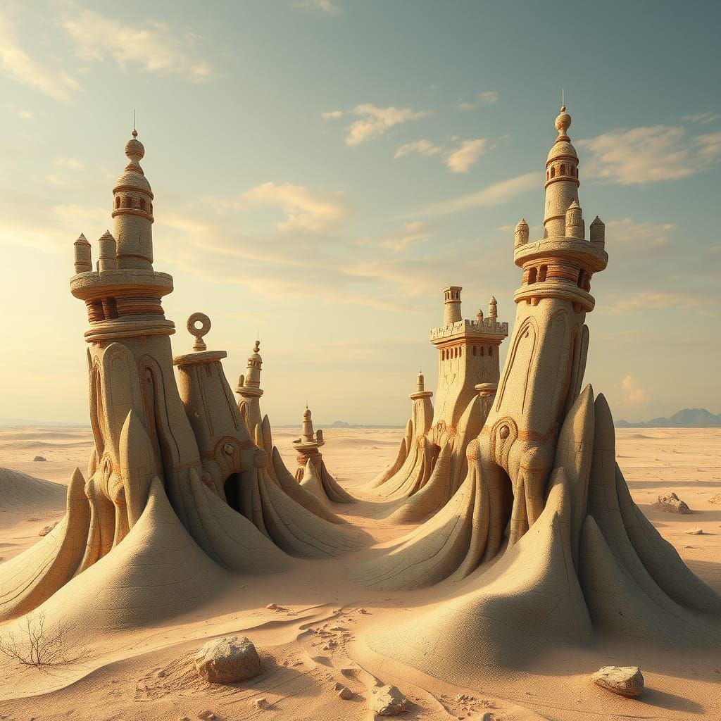 I Think I Thought a Sandscape Brandscape Background Spills F...