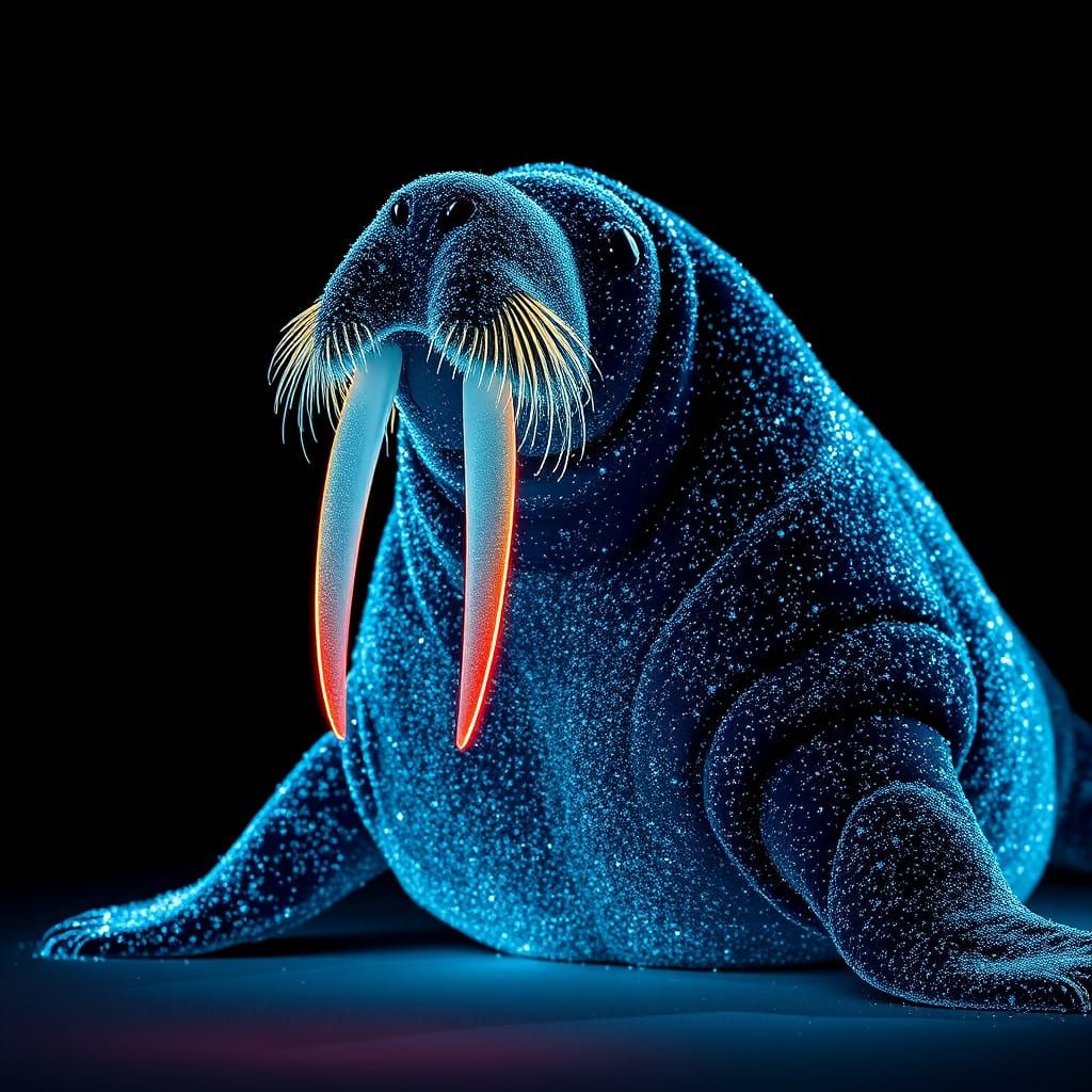 Glimmering Cosmic Walrus