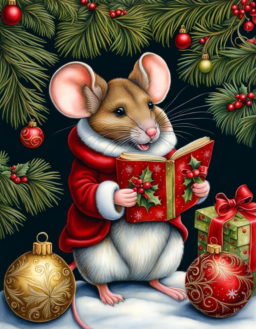 Christmas Mouse