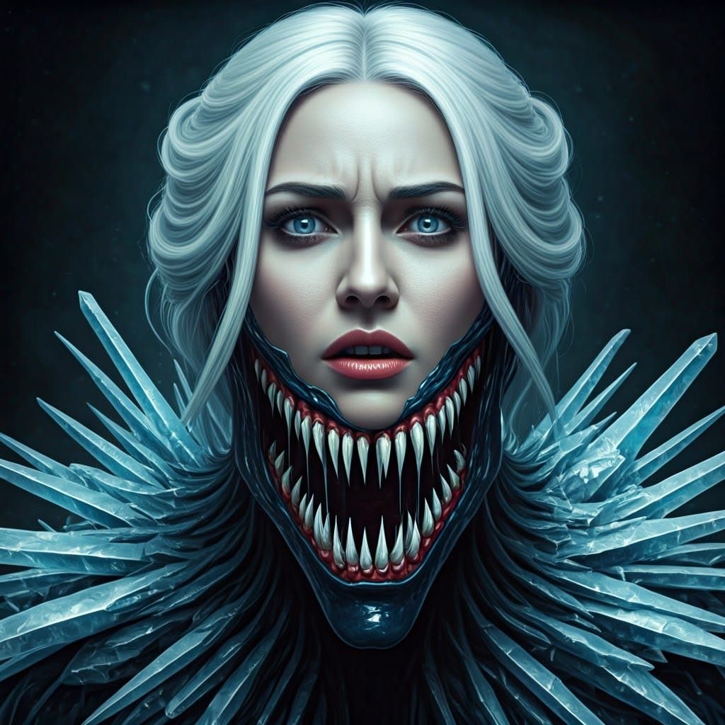 Supernatural Beauty in a Haunting, Photorealistic Portrait