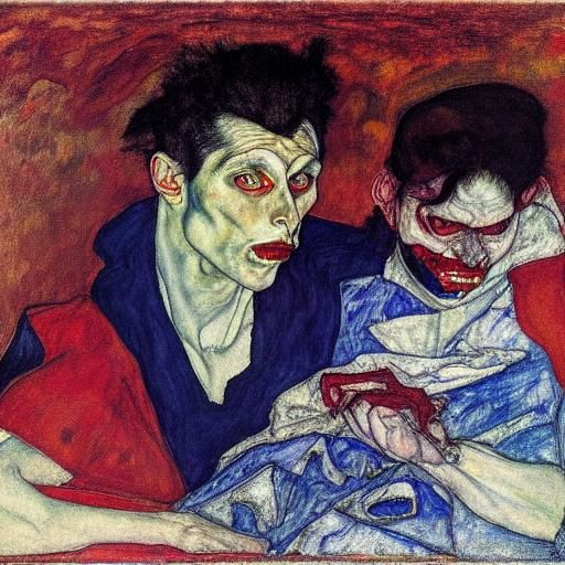 Vampire Suffering from High Blood Pressure