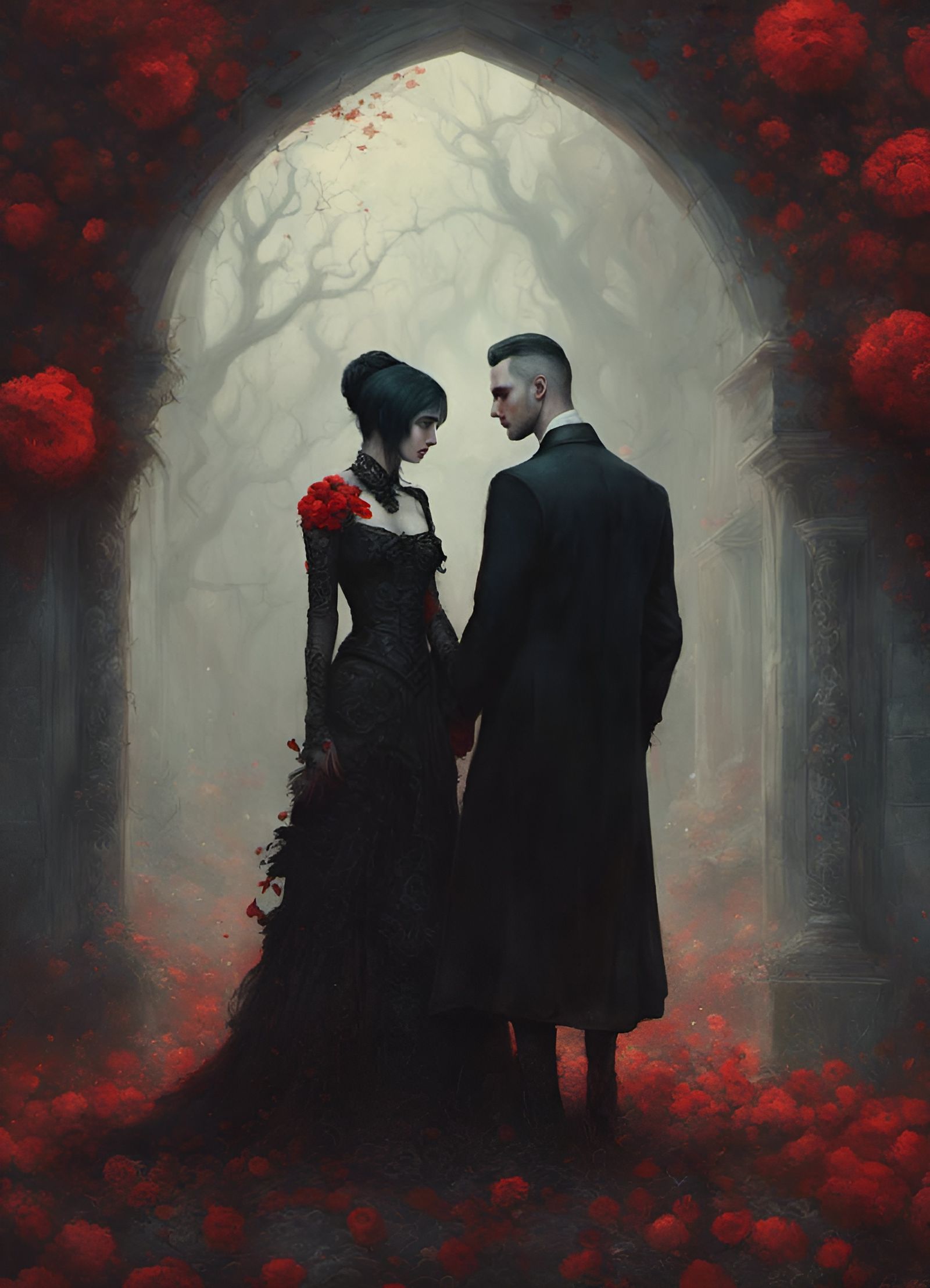 Fervently Gazing at Each Other