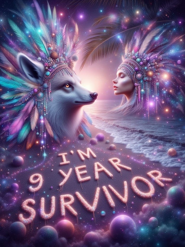 Mystic Aura Message on Dreamscape Beach