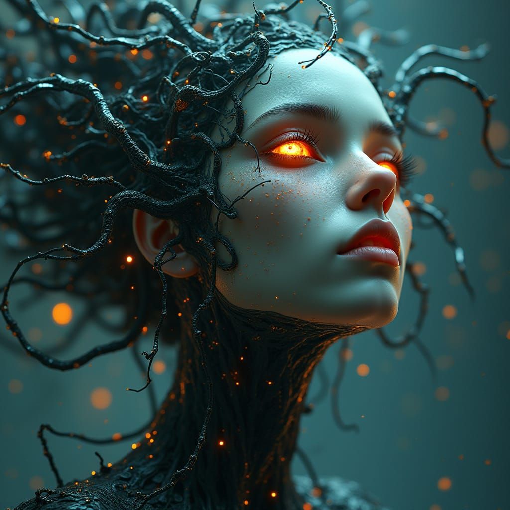 Ethereal Goddess of Dark Fantasy