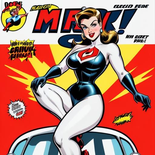 Mrs incredible 50s style pin-up