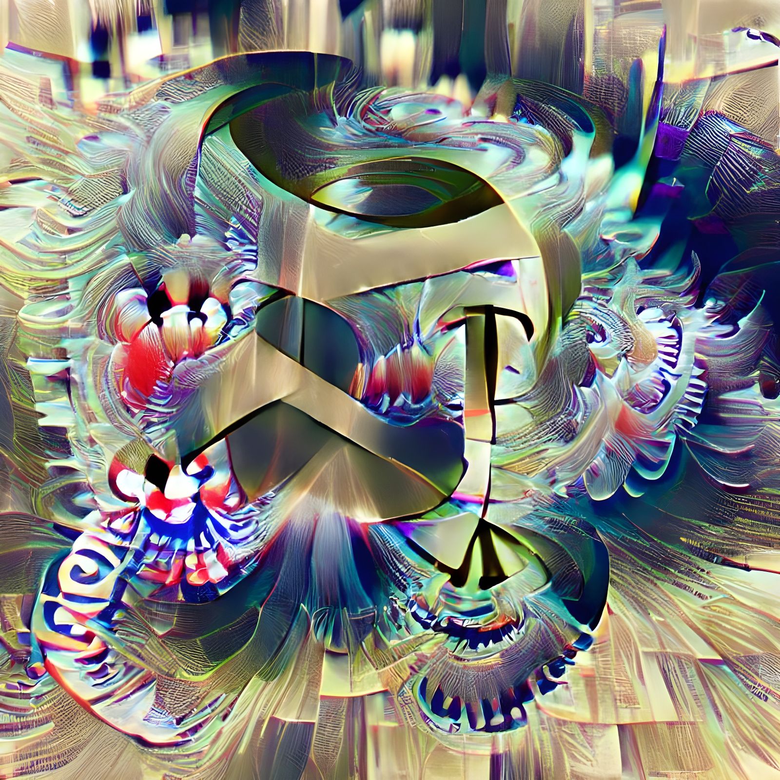 AI Image of Entropic Paradox Totem