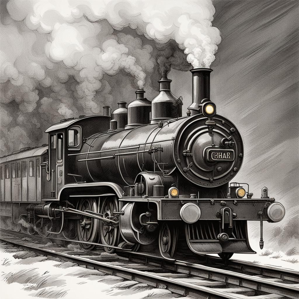 Runaway Steam Train on a Furious Journey