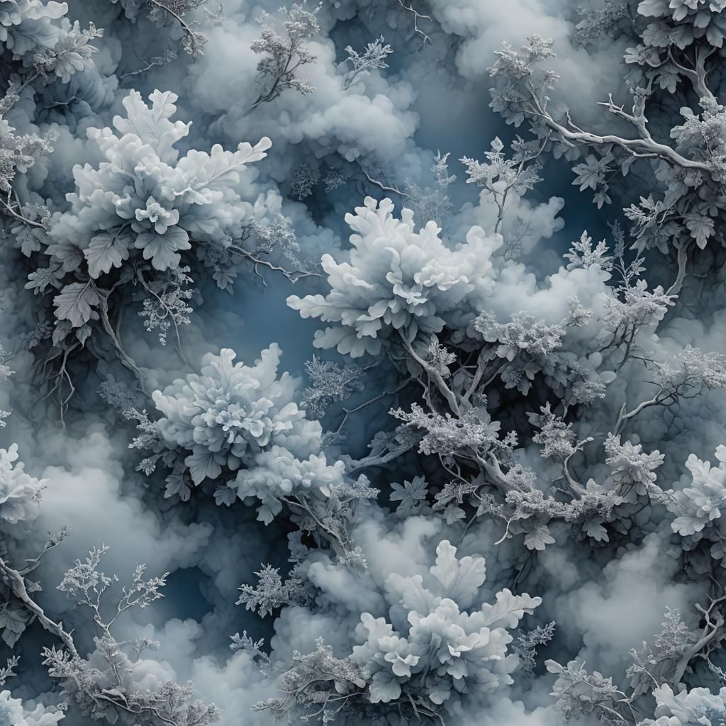 Adriana Pennino in Ethereal Monochromatic Fantasy