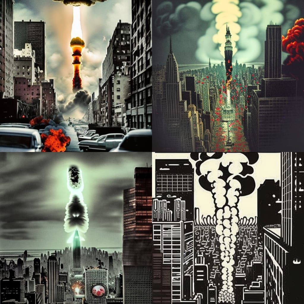 Nuclear Attack on New York City: Apocalyptic Aftermath