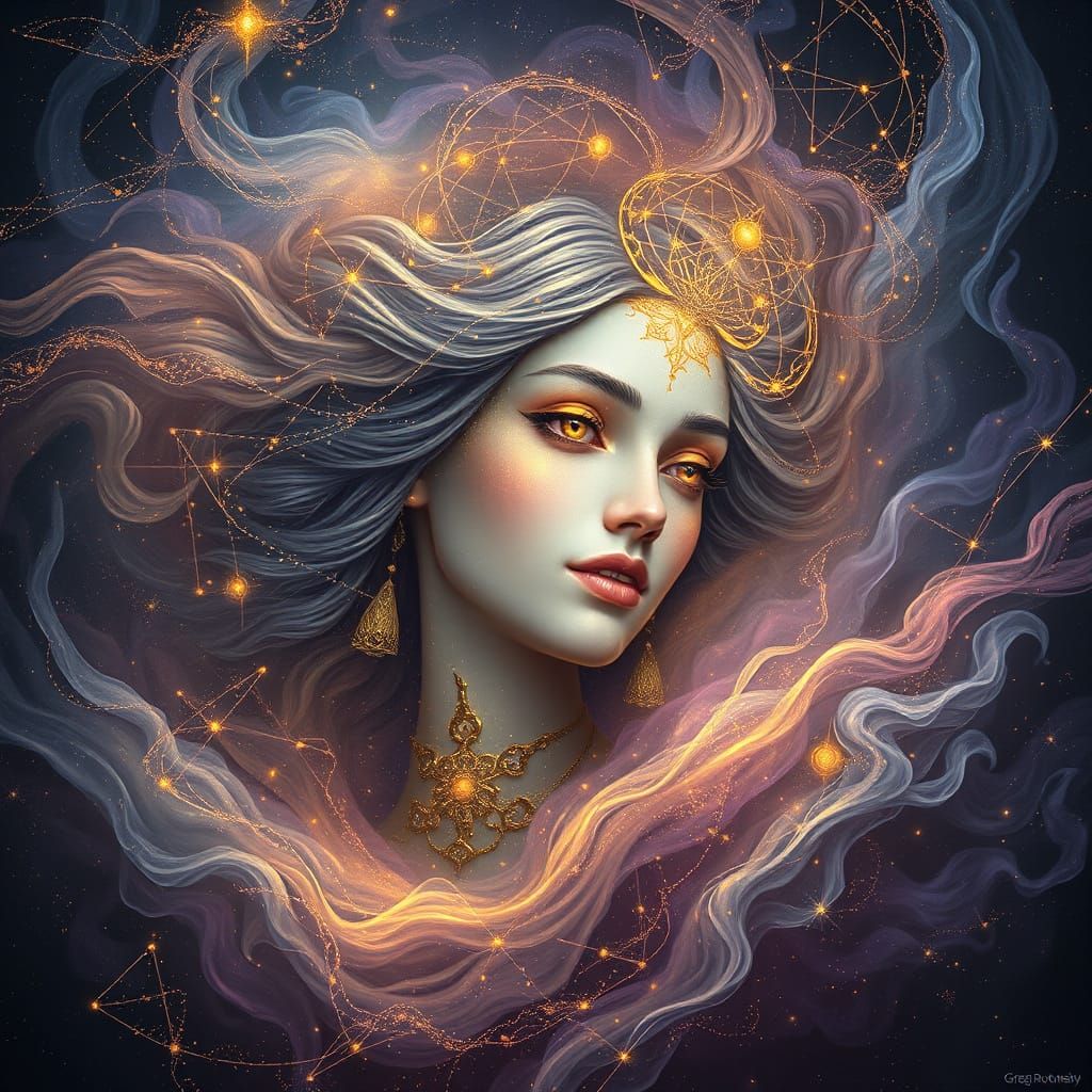 Goddess of Cosmic Serenity and Power