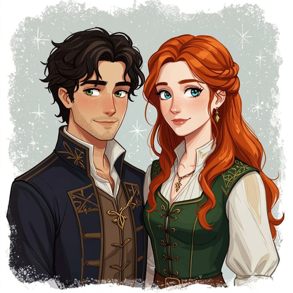 Jude and Cardan: Evocative Fan Art