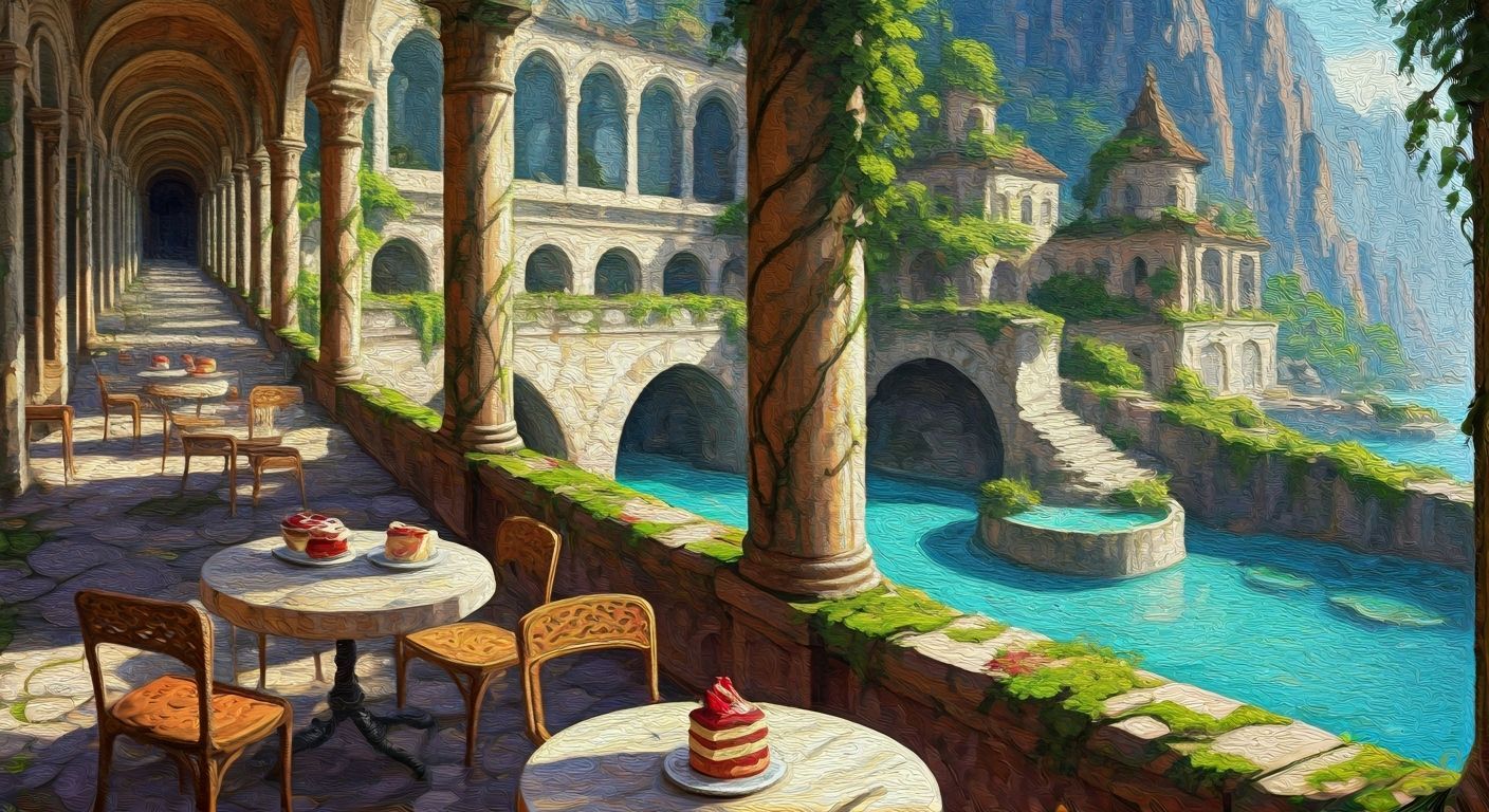 Impasto Cafe in Mountain Temple: Cakes, Coffee, and Lagoons