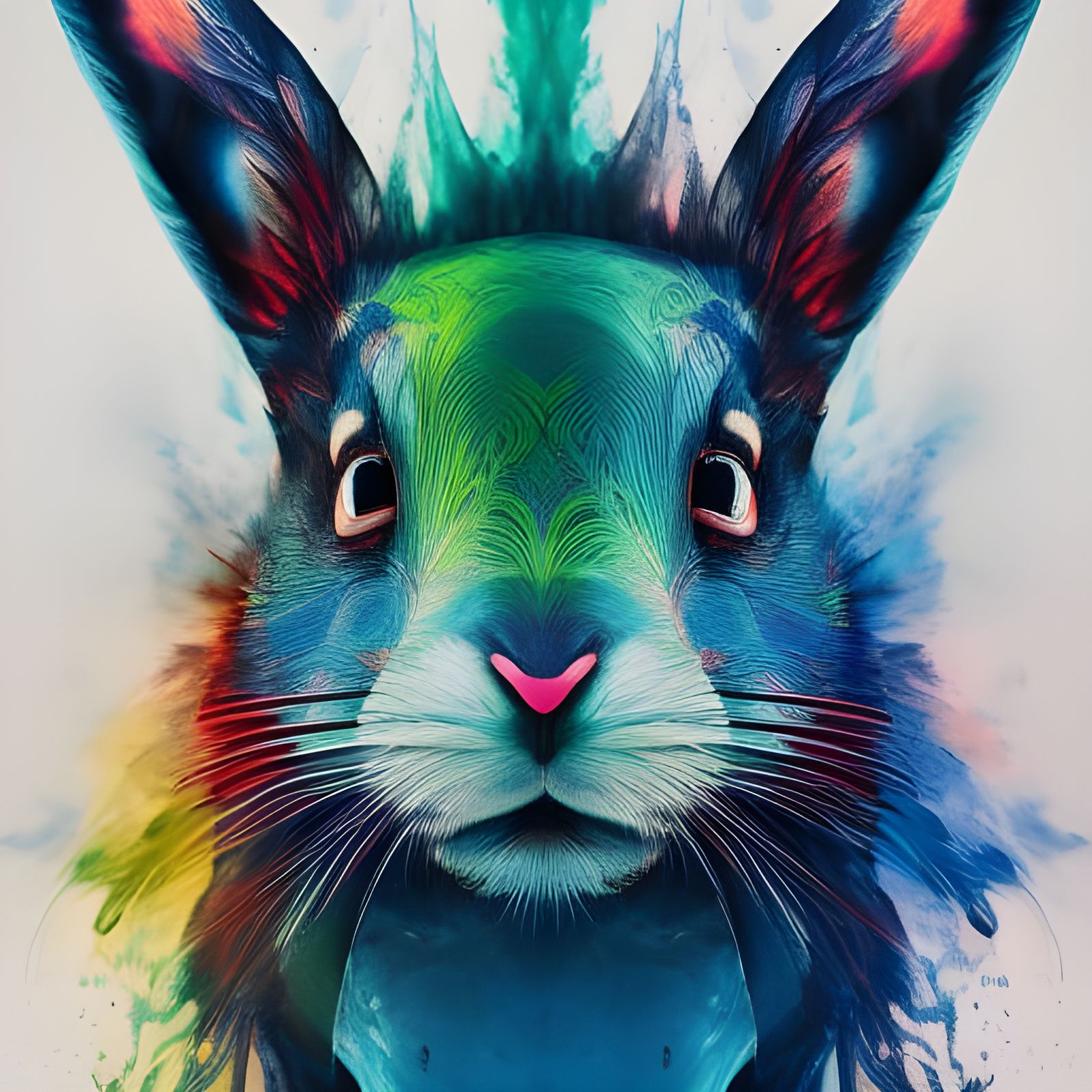 Portrait of a rabbit