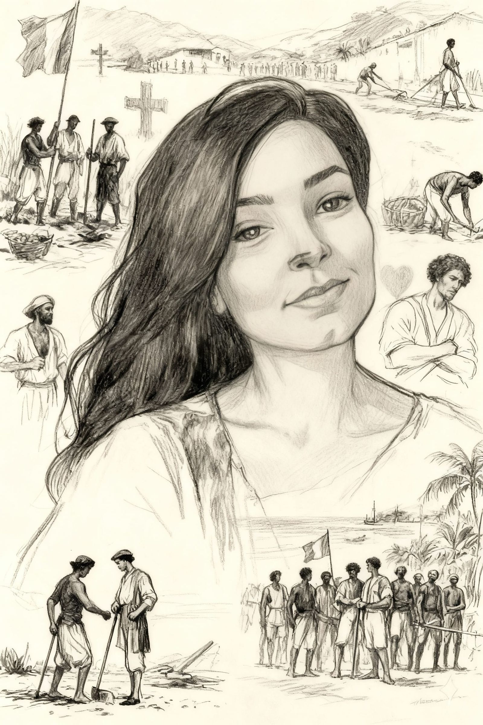 Rough Sketch of Italian Immigrants in Brazil