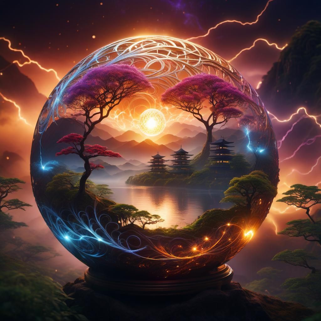 The world in a sphere