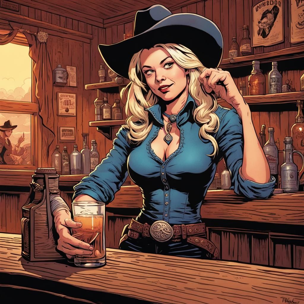 Sabrina the Teenage Witch as Cowgirl