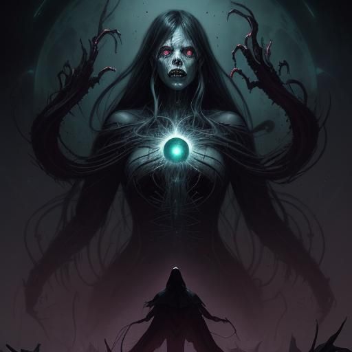 Sinister Cosmic Horror Art