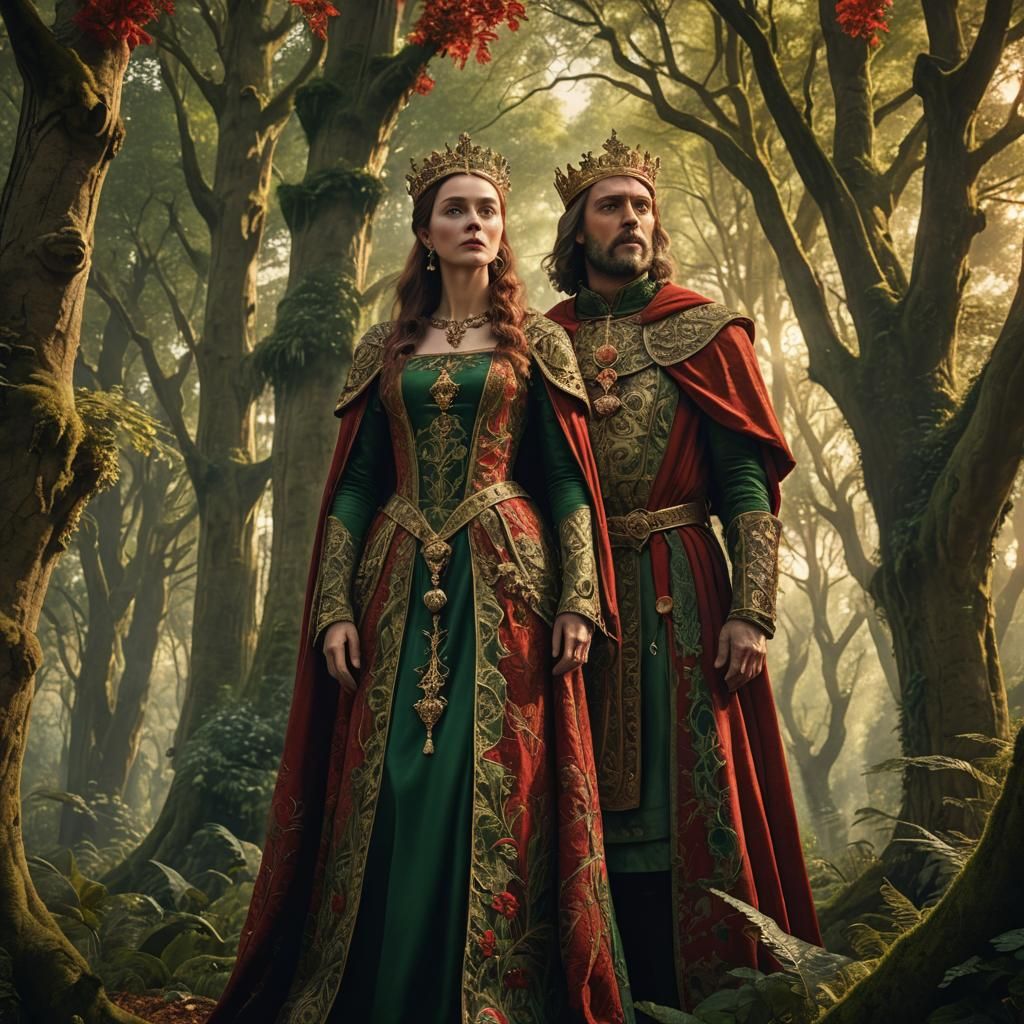 Empress Matilda and Jeoffrey  of Anjou
