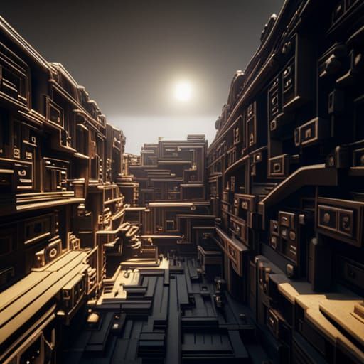 Brain Maze: 3D Game Cinematic Masterpiece