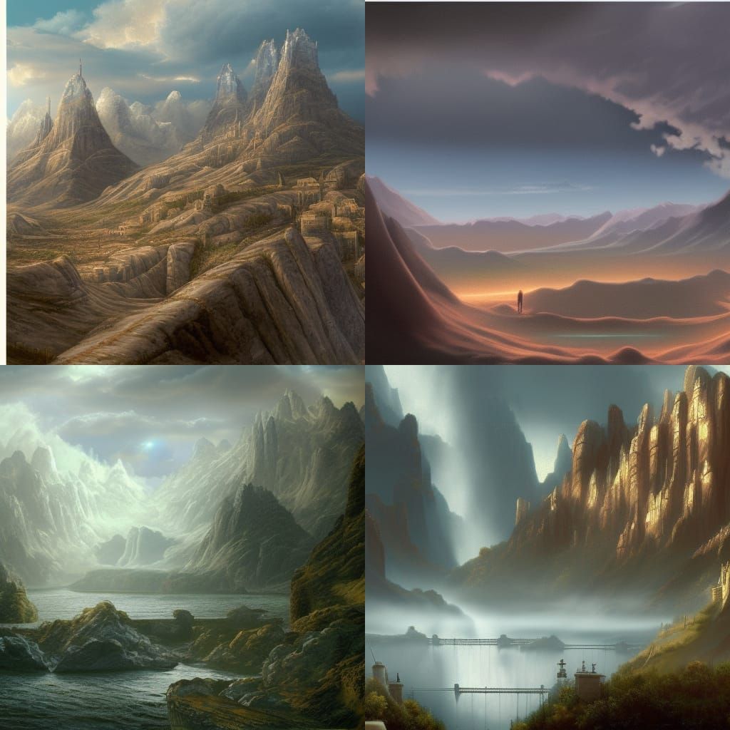 Detailed Matte Painting of "That's Gay"
