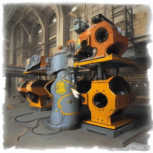 Surreal Mechanical Contraption in Photorealistic 3D