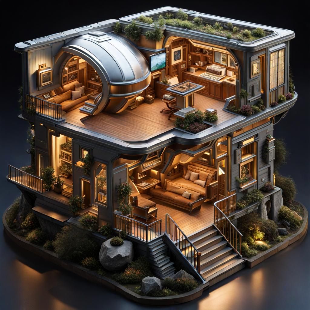Your Best Artwork: Small house interiors