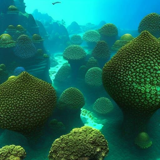 Atlantis: Mermaids in an Underwater Metropolis