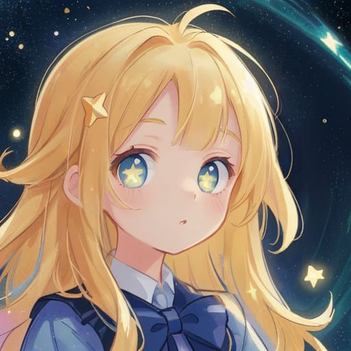 Glowing Starlight Celestial Goddess