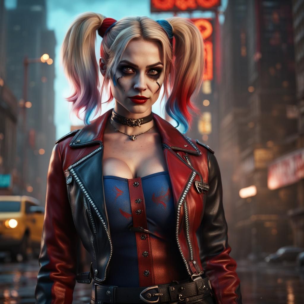 Cosplay Portrait: Harley Quinn Inspired Character