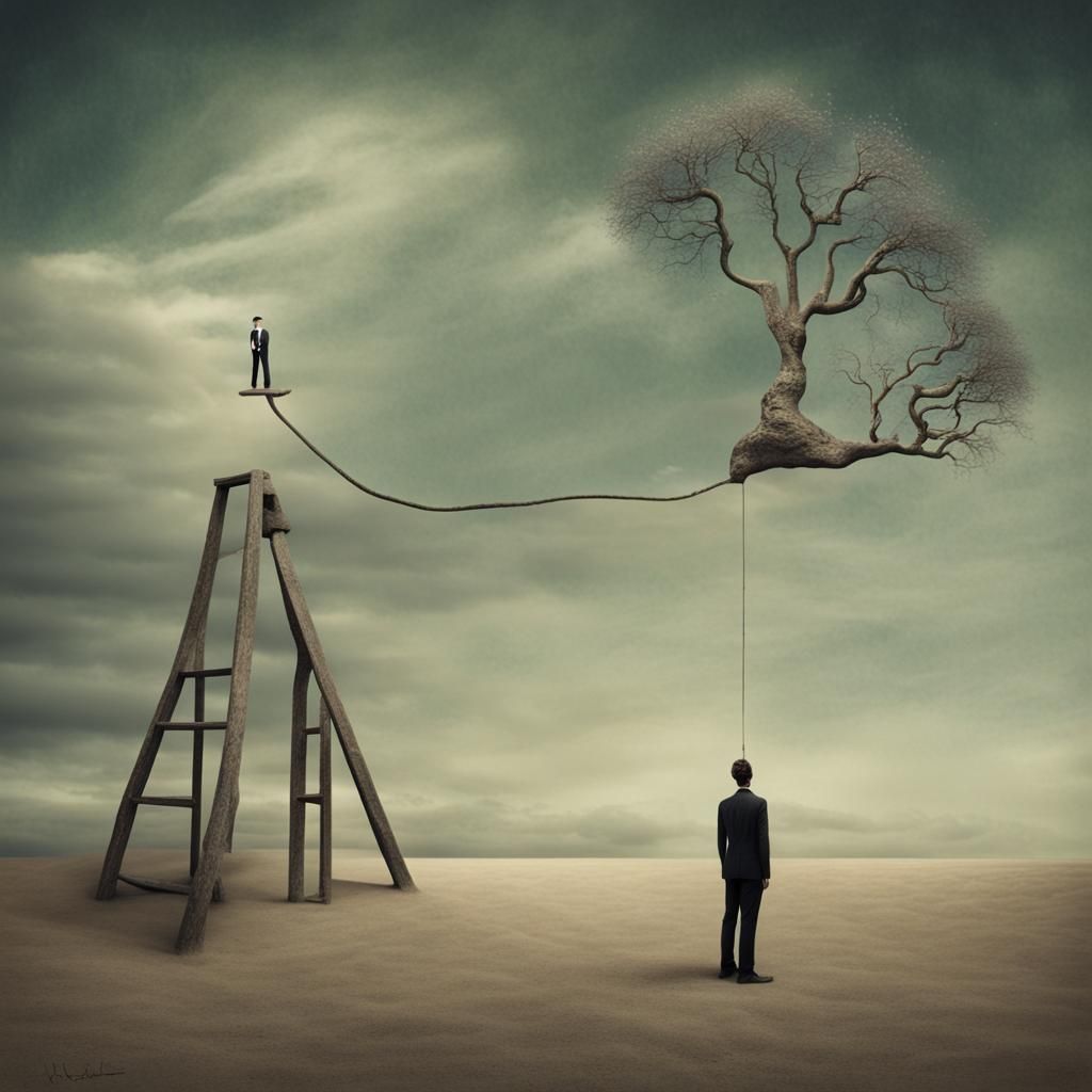 Surreal Exploration of Disconnection and Loss