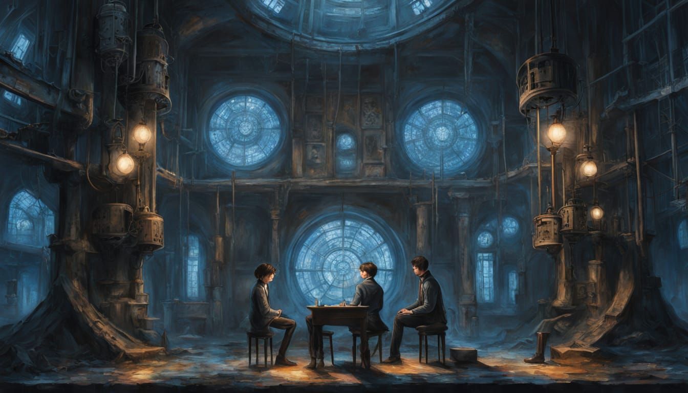 holographic industrial hall