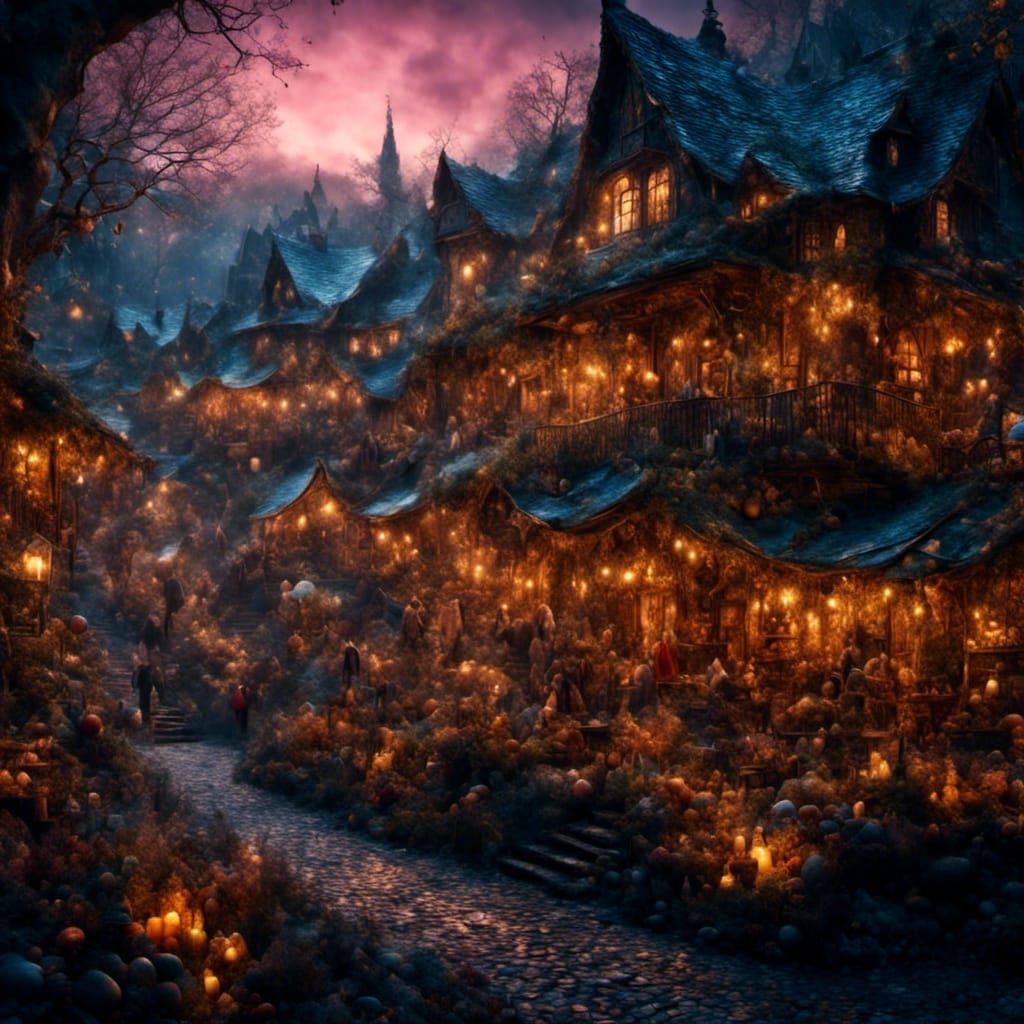 Night time in Fairy Land