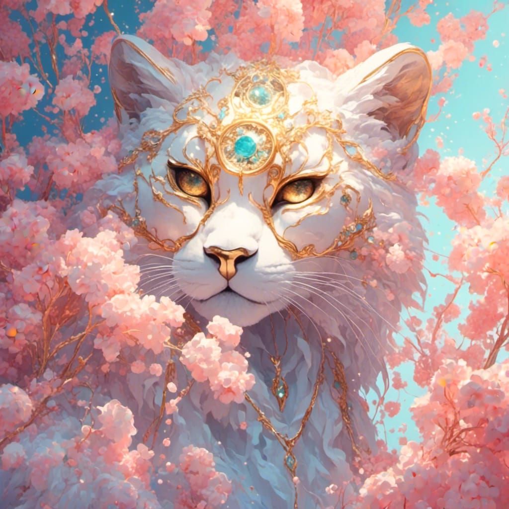 Majestic Puma Portrait