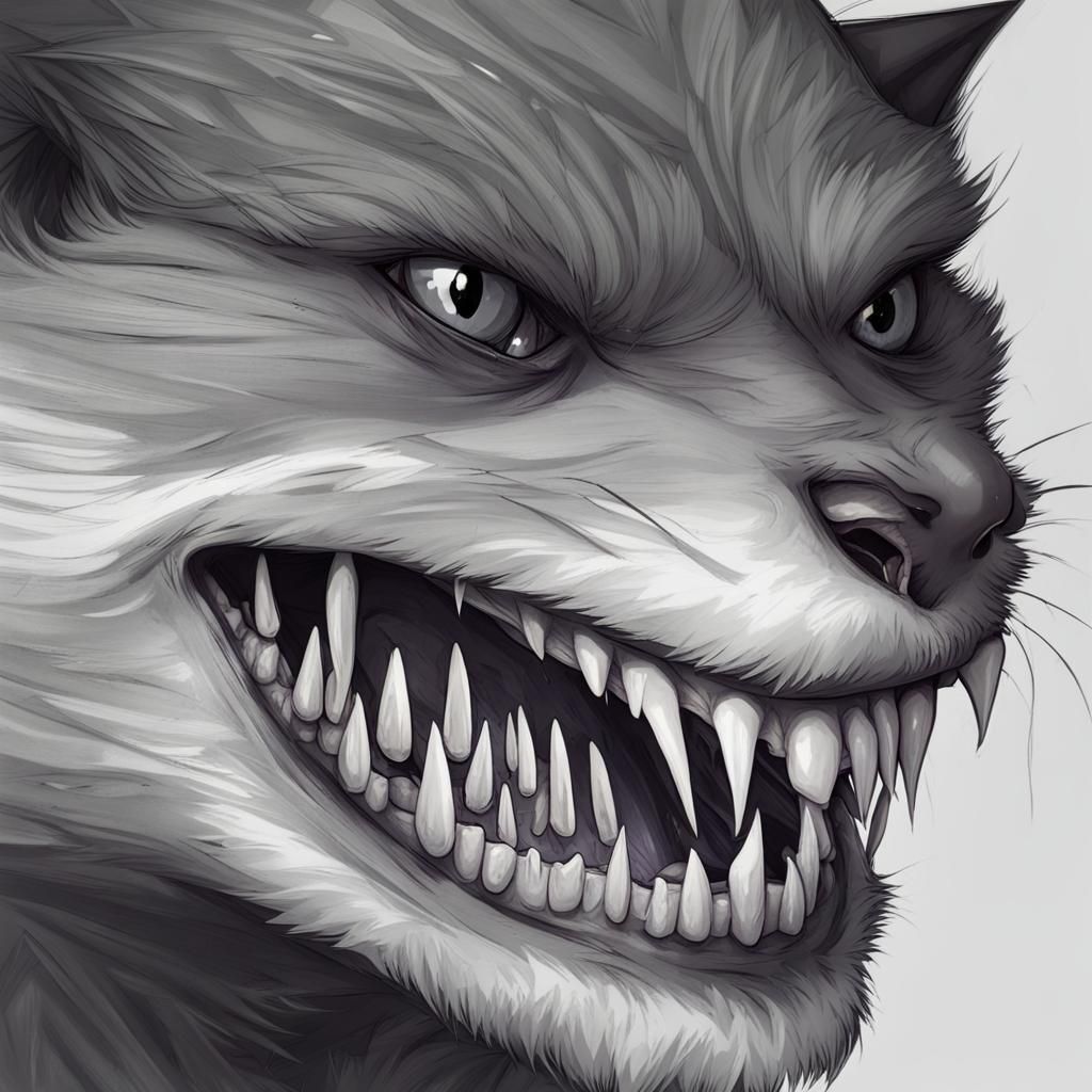 AI Generated Image of Fangs