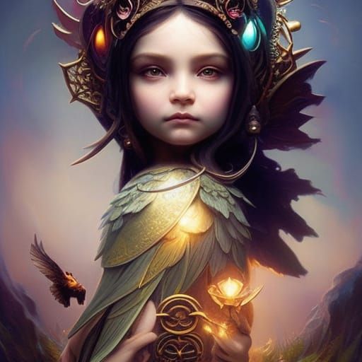 Pixie Baby Girl: A Faery Masterpiece