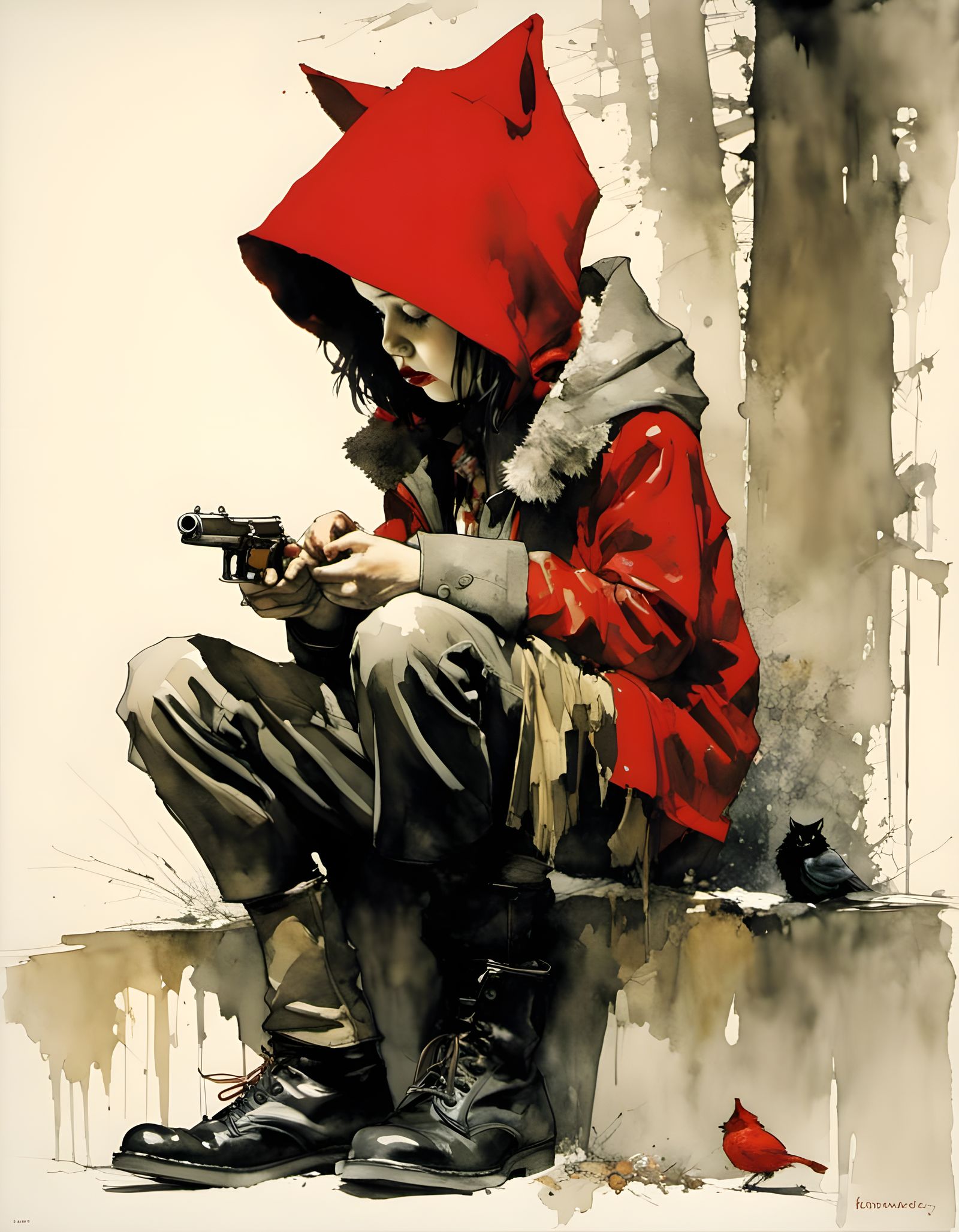 Gangsta Red Hood