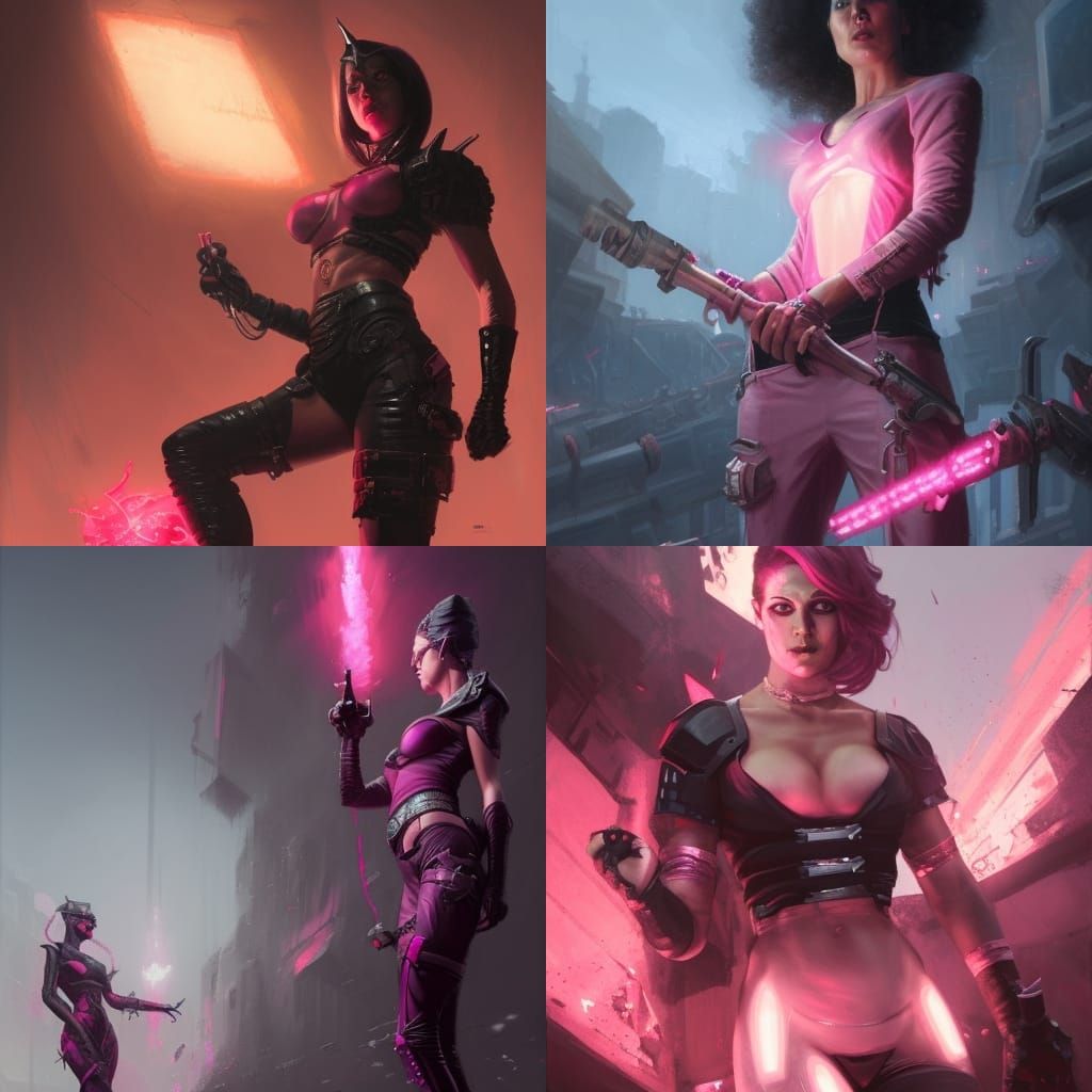 Powerful Evil Supervillain in Dark Fantasy Style