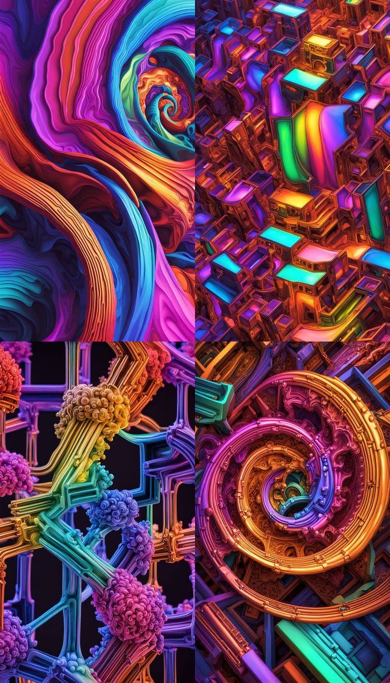 Vibrant Pleasure Centers of the Brain in Motion