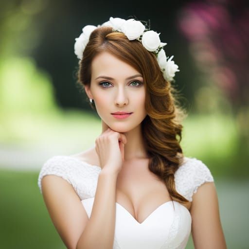 Beautiful Bride Captured with Natural Lighting