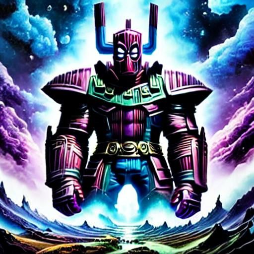 Deadpool and Spiderman on Vacation in Comic Book Art