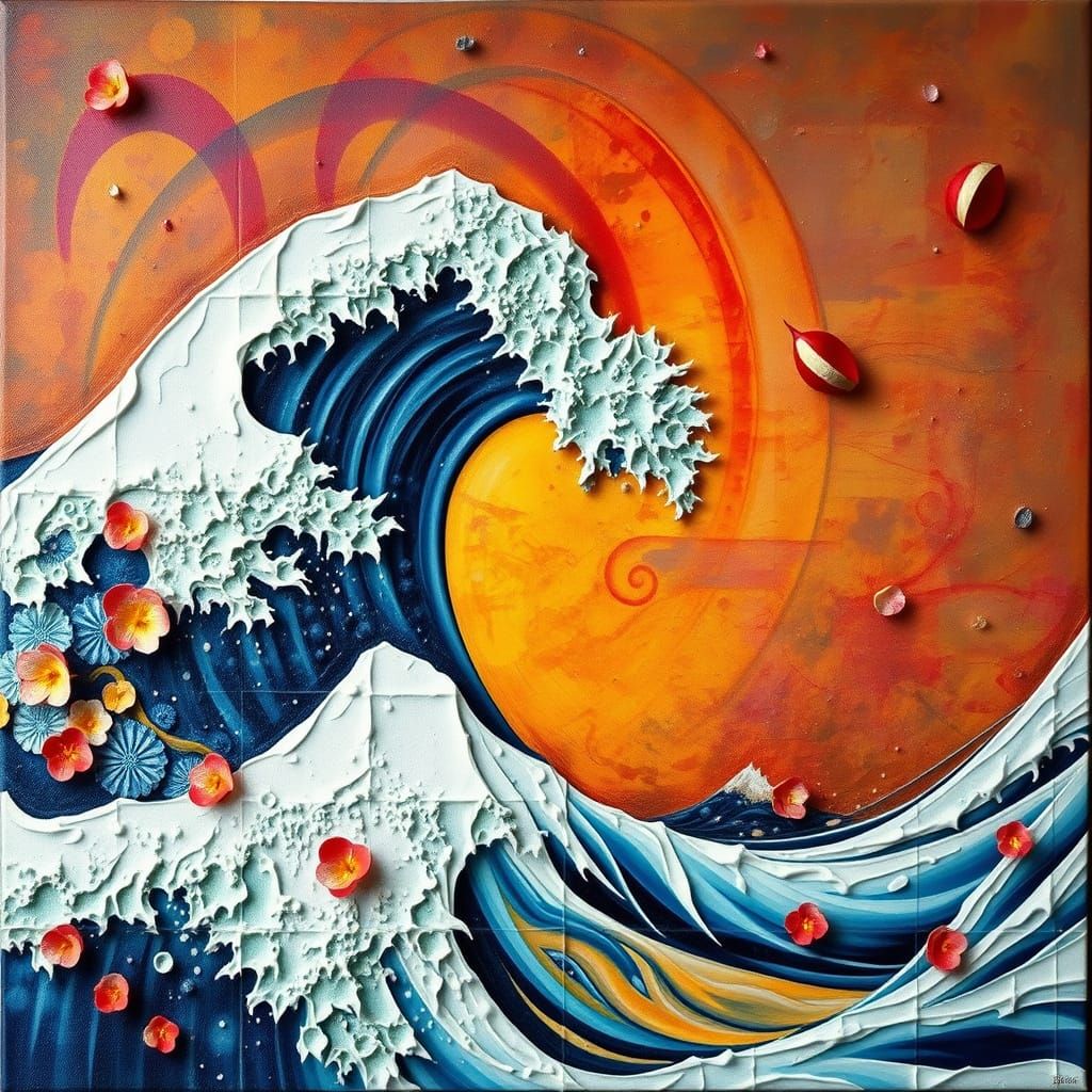 The Great Wave off Kanagawa wow - nice