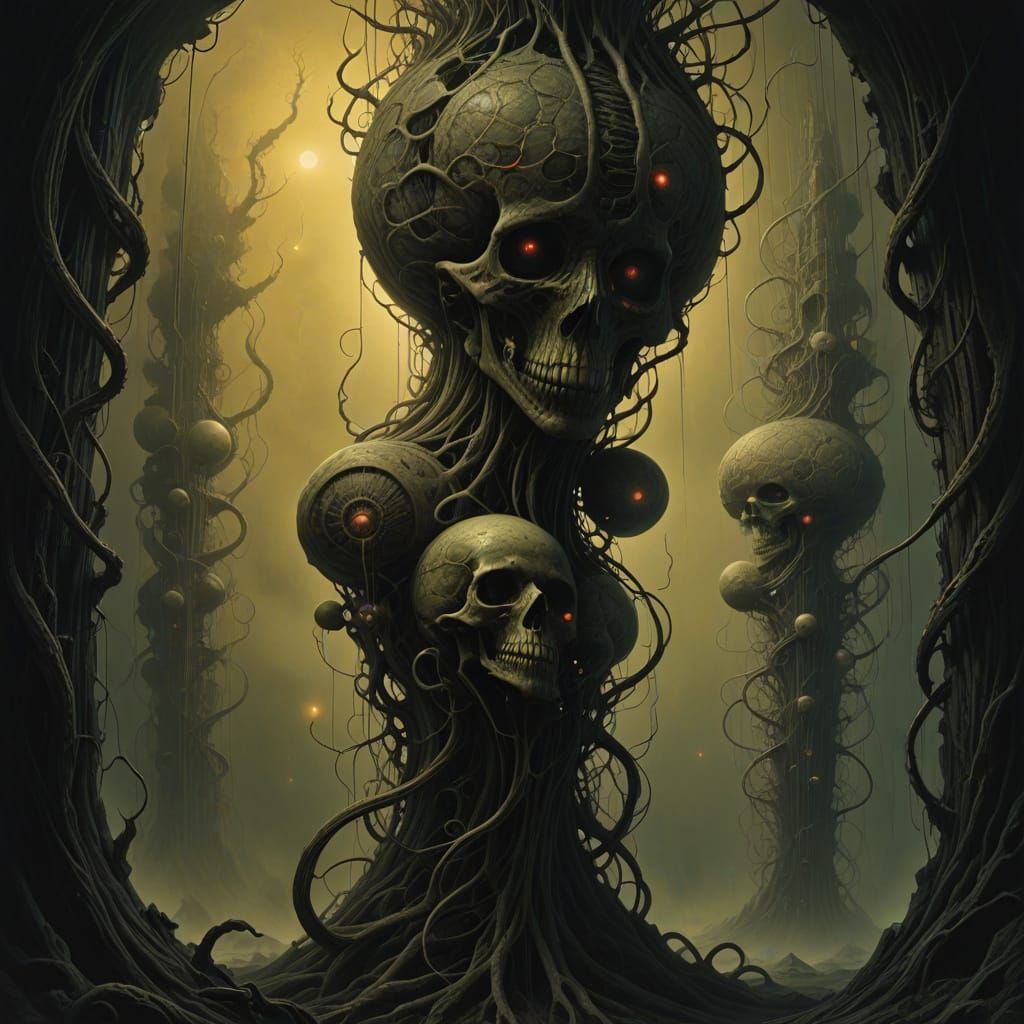 Surreal DNA Unraveling at Atomic Level in Bioluminescent Hor...