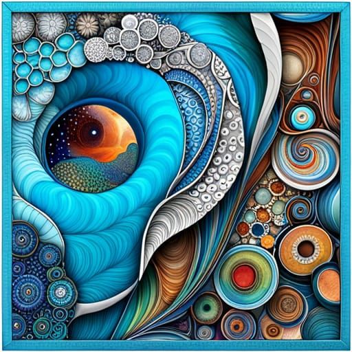 Complex 3D Structure with Skeletal Inclusions