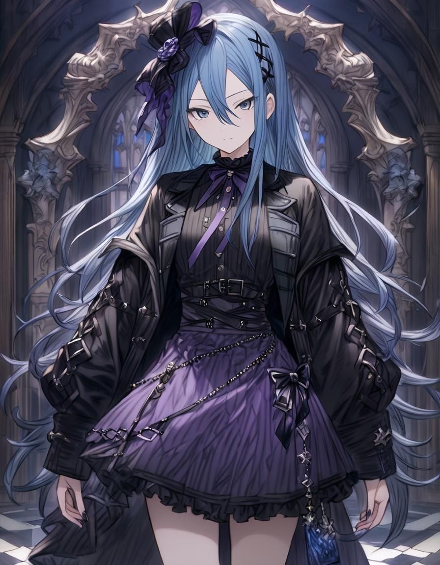 Yoisaki Kanade as Visual Kei Musician