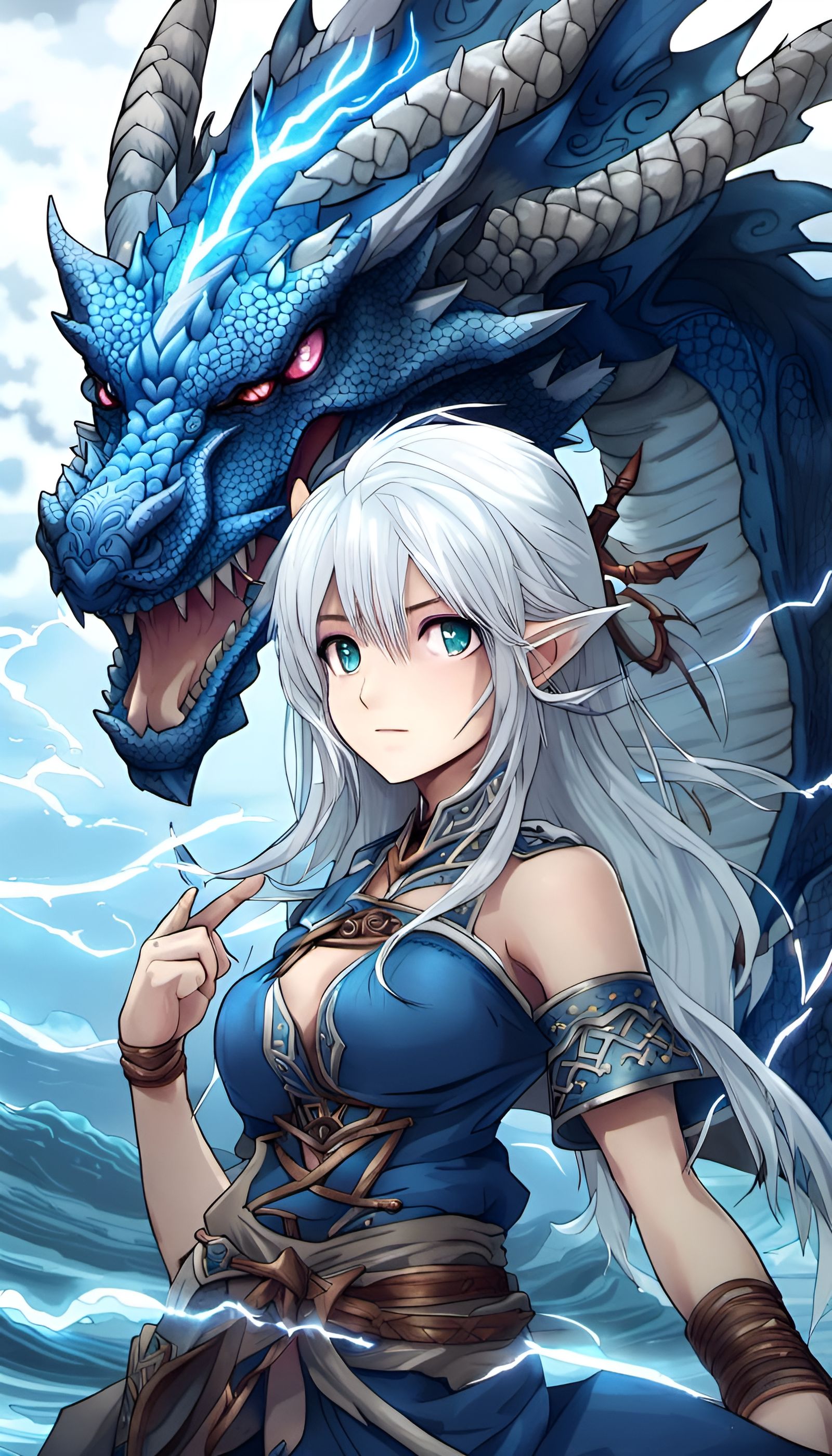 Wisteria and her father Pierce