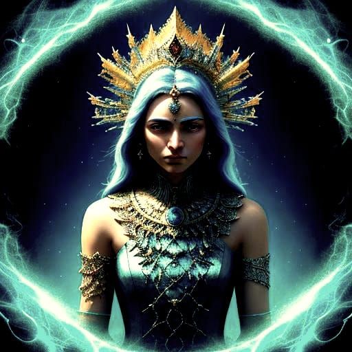 Shy Fairy Tale Creature with Intense Look