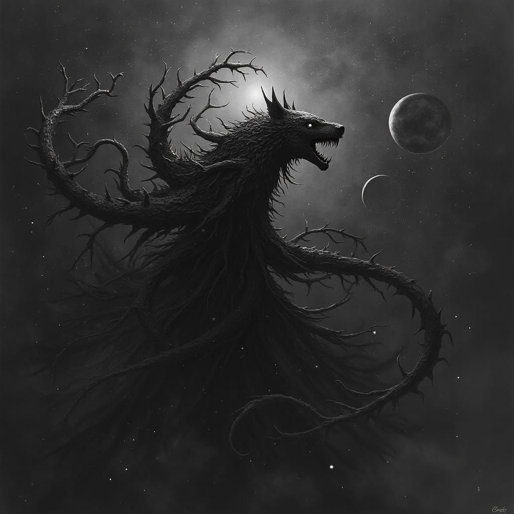 Cosmic Entity of Darkness and Starlight