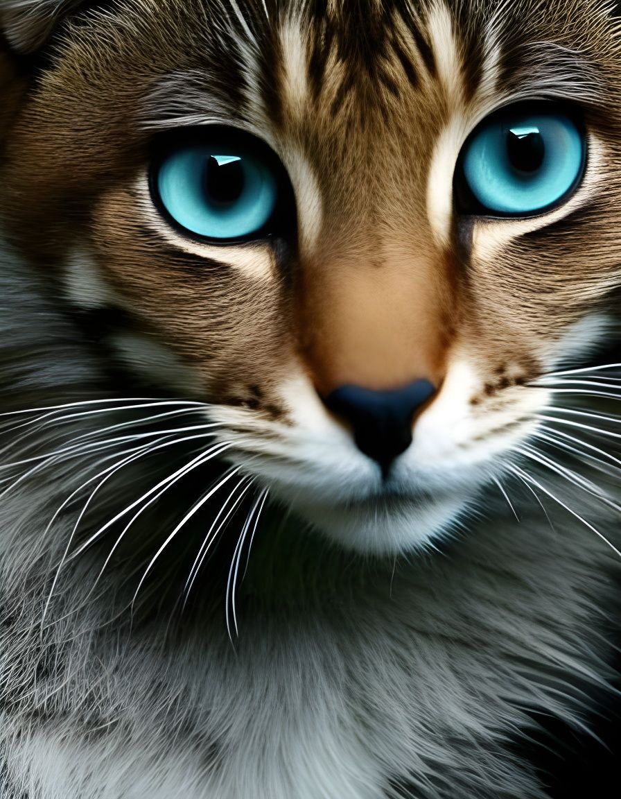 Cute Puppy with Big Eyes: 3D Render